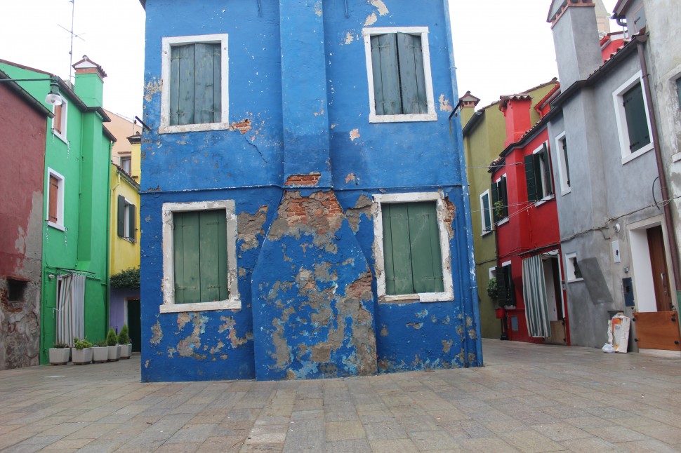 Blue House in Burano