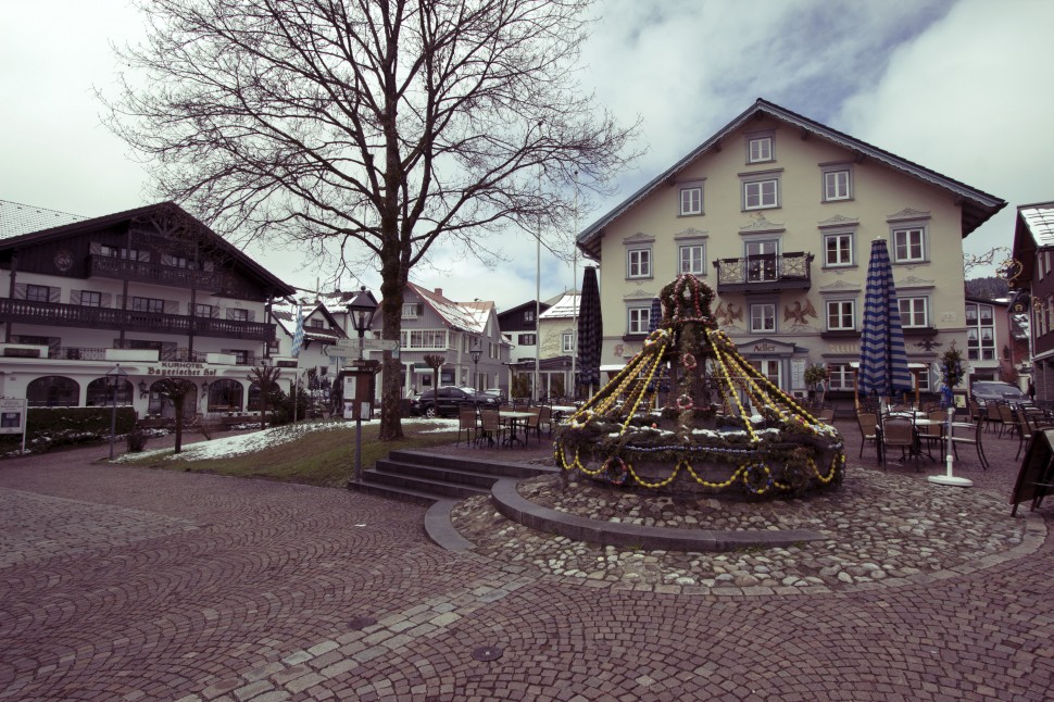 Village square Oberstaufen