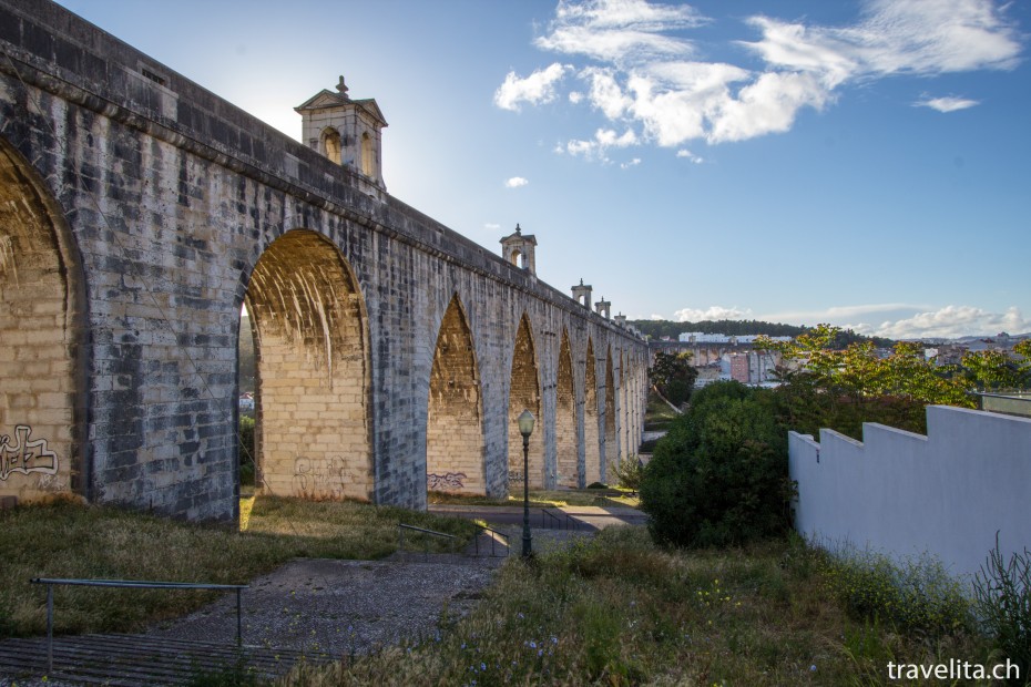 Águas Livres Aqueduct in Lissabon