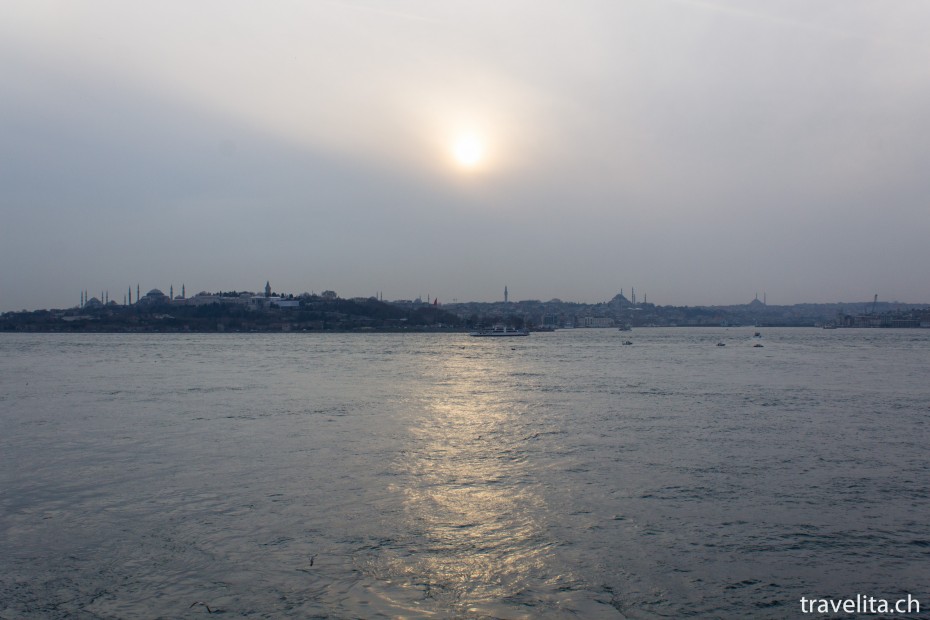 Sonnenuntergang-Istanbul