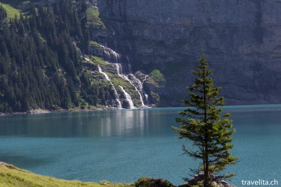 Panorama Hike on Lake Oeschinen