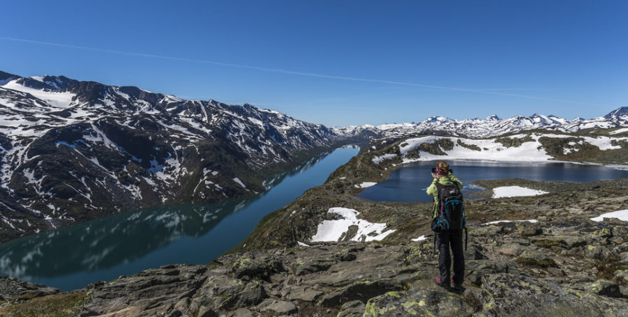 Besseggen ridge – hike in Norway