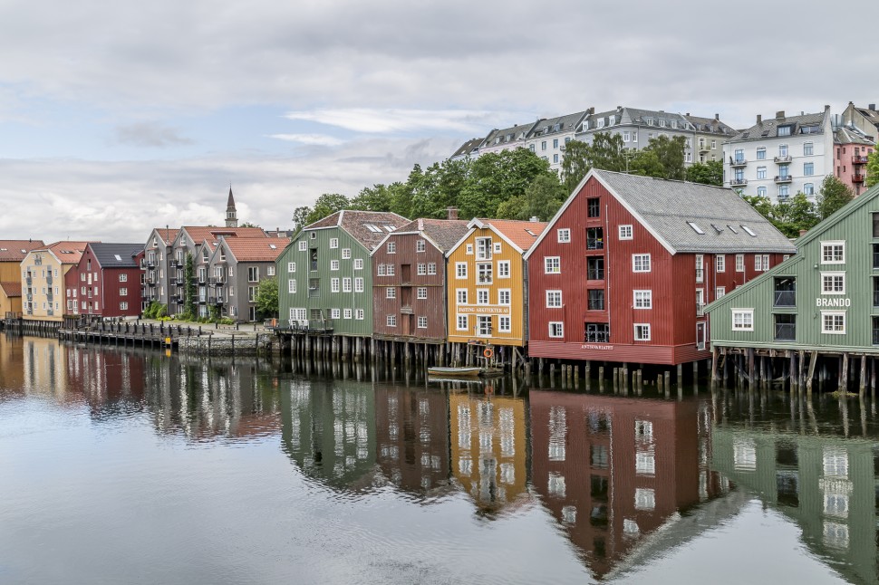 Trondheim-Nidelva-Lagerfront