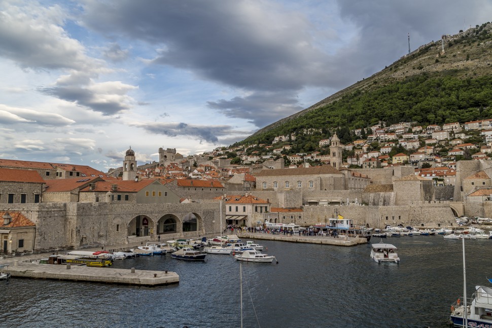 Dubrovnik-hafenanlage