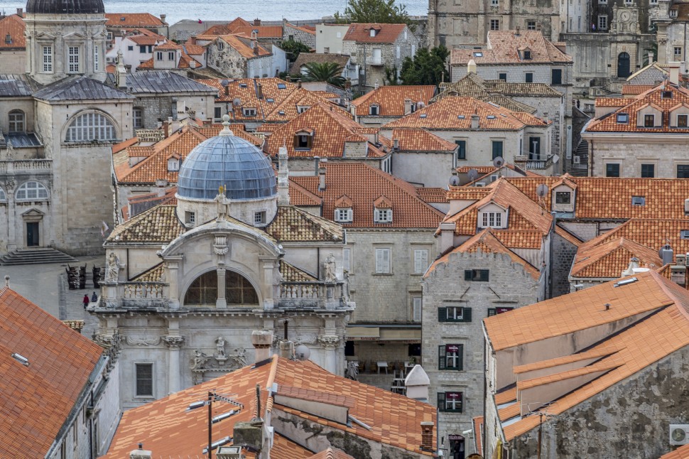 Dubrovnik-vogelperspektive