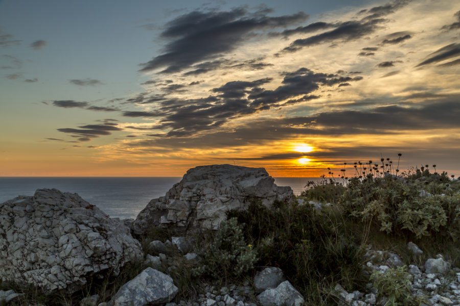 Dubrovnik at blue hour