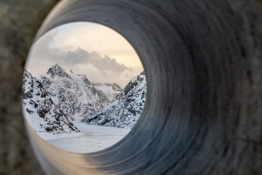 Grimsel Hospice – visiting the hotel in winter