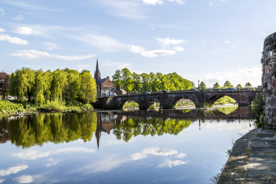Chester – small town steeped in history in focus