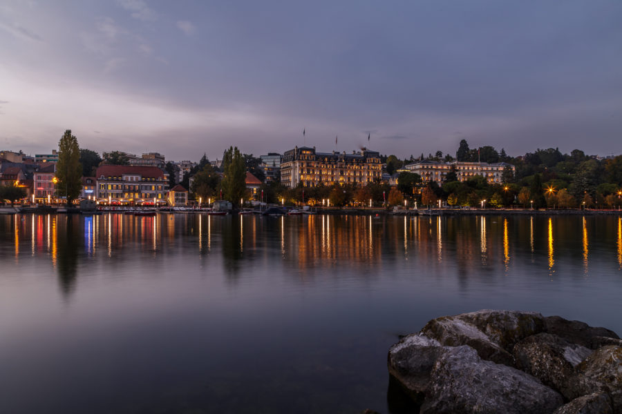 Beau-Rivage Palace – Lausanne with Lake Geneva view