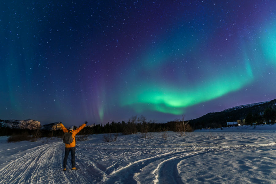 Lapland road trip – round trip in search of the Northern Lights