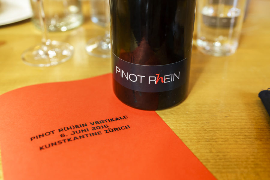 Culinary excursion: Pinot Rhein vertical tasting