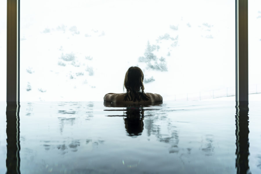 Infinity Pool Aureus Spa Zürserhof