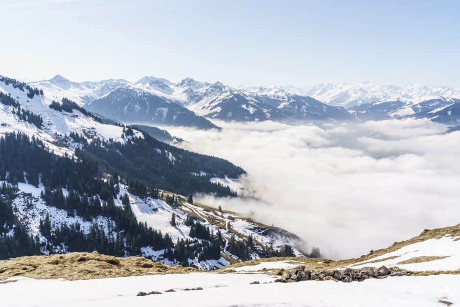 A stop is always possible – spring skiing in Kitzbühel