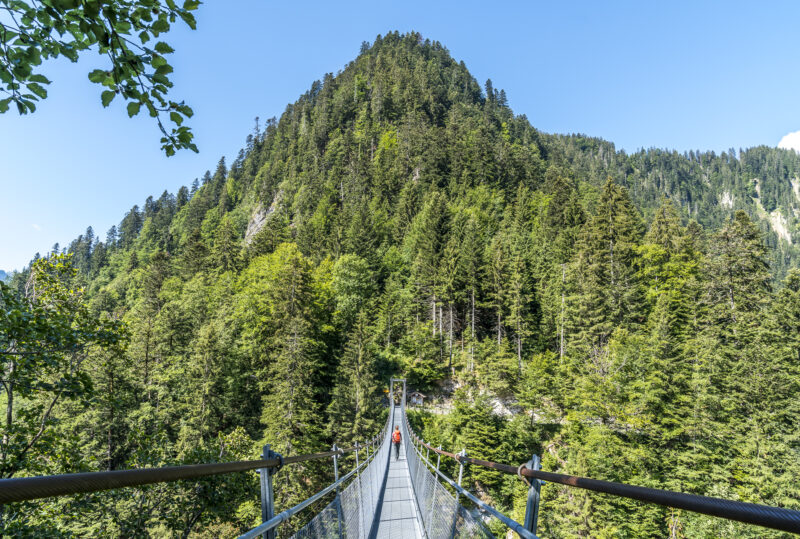 Hängebrücke Leiternweide Simmental