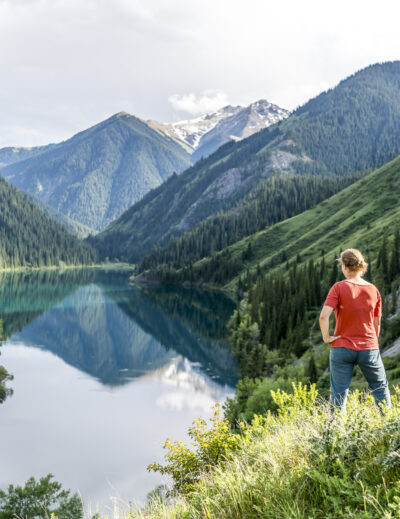 Bergsee in Kasachstan