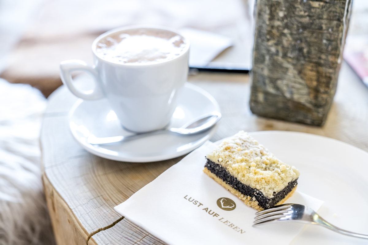 Lust auf Leben Kaffee und Kuchen