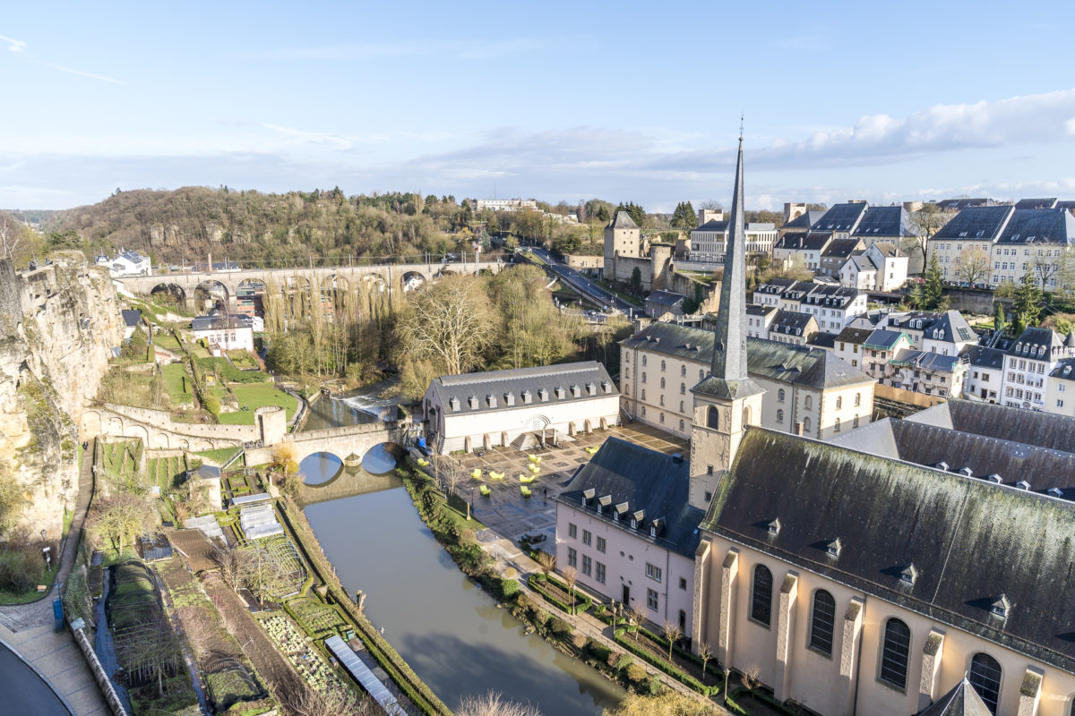 Luxemburg Alzette Altstadt