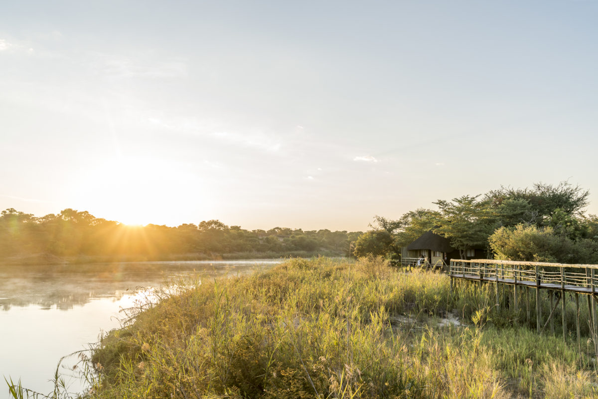 Okavango River in Rundu