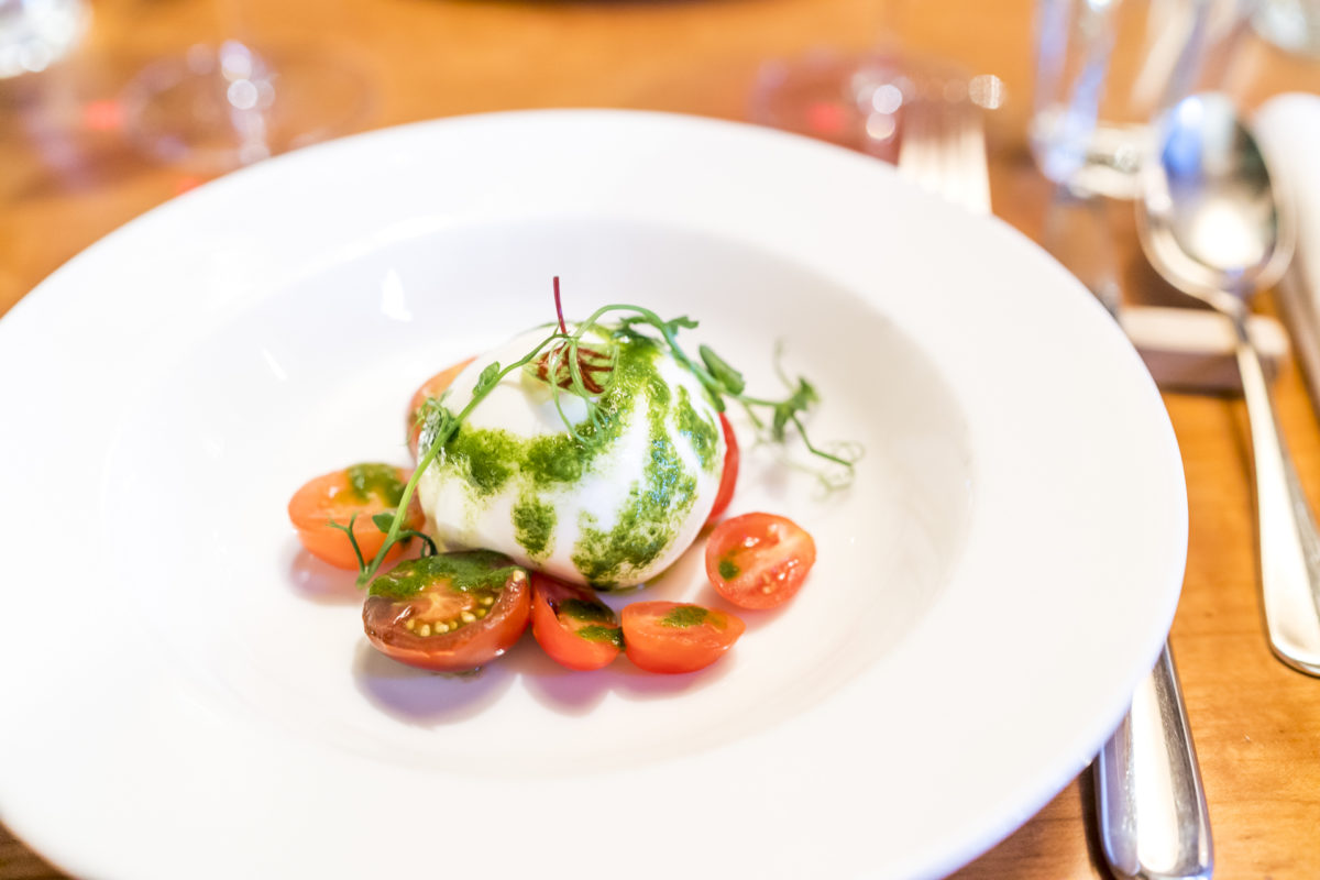 Tomaten Burrata Salat