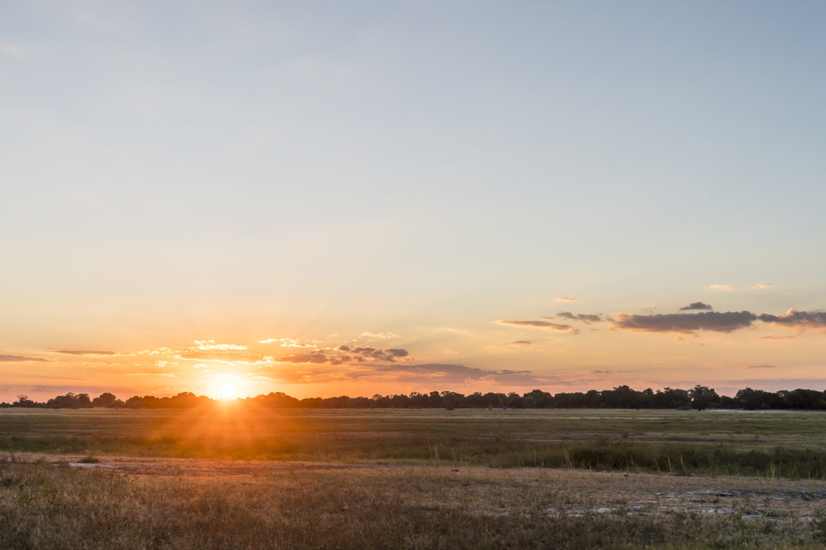 Sunset Botswana