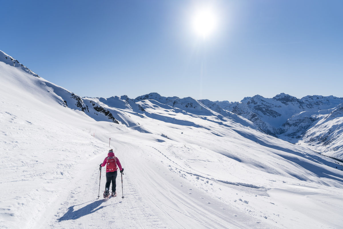 Schneeschuhtour Jakobshorn Rossboden