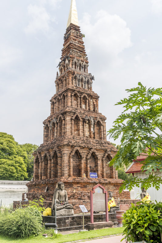 Wat Phra That Hariphunchai Lamphun Stupa