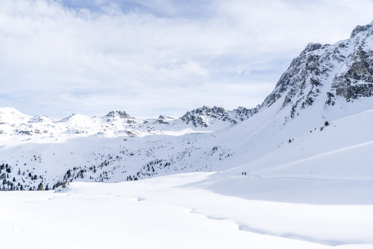 Winterwanderwege Val d'Anniviers