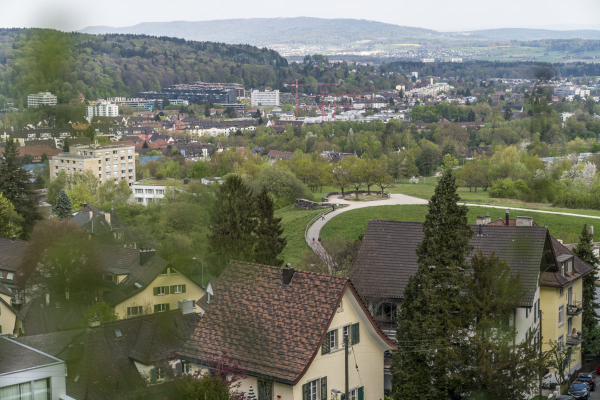 Aussicht vom Zürichberg