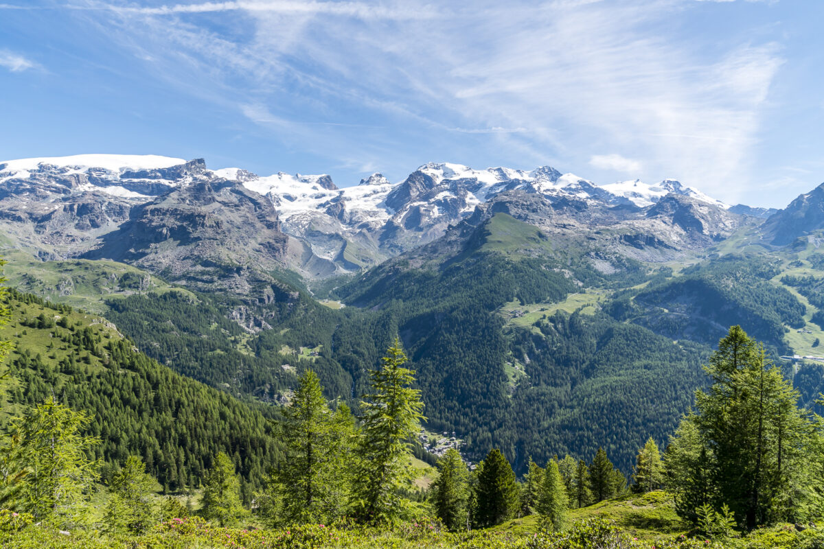 Panorama Aostatal Val d' Ayas
