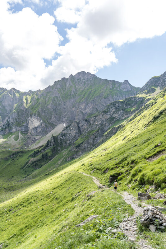 Wanderweg Col des Mosses