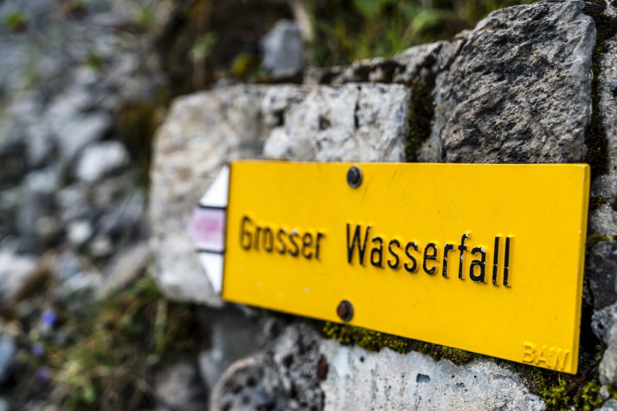 Grosser Wasserfall Arosa