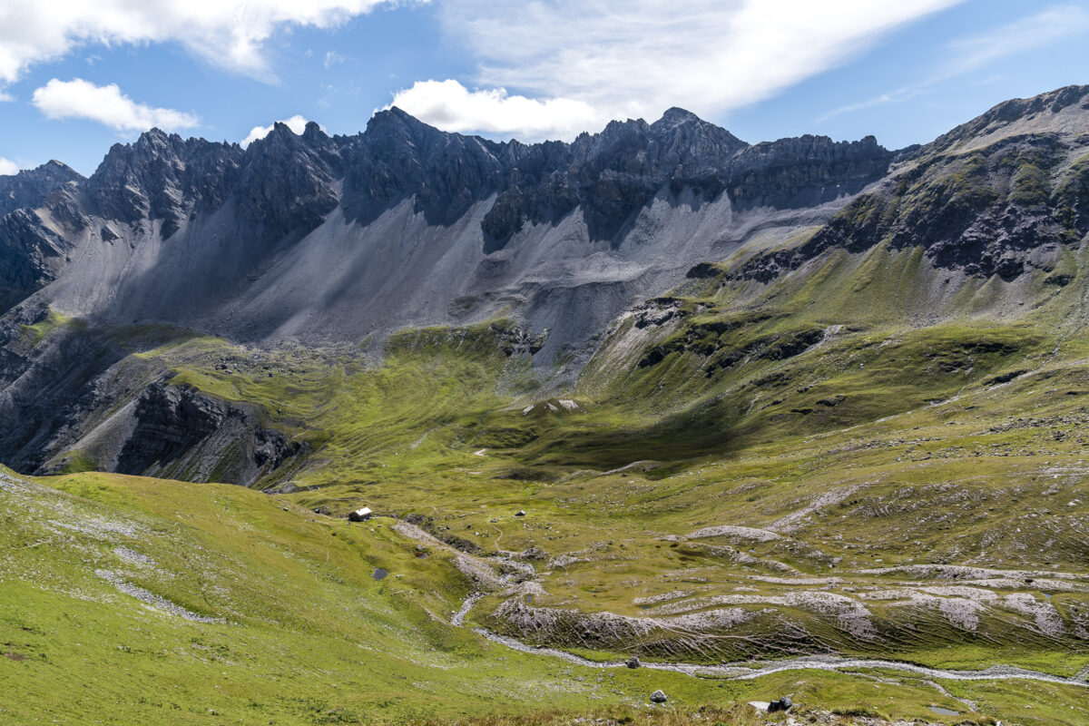 Abstieg zur Ramozhütte