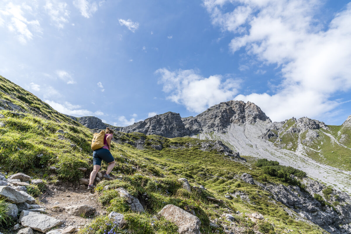 Aufstieg zum Alteinsee