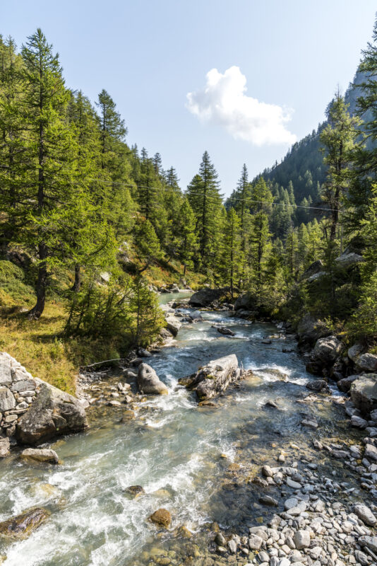 Fluss Alpe Veglia