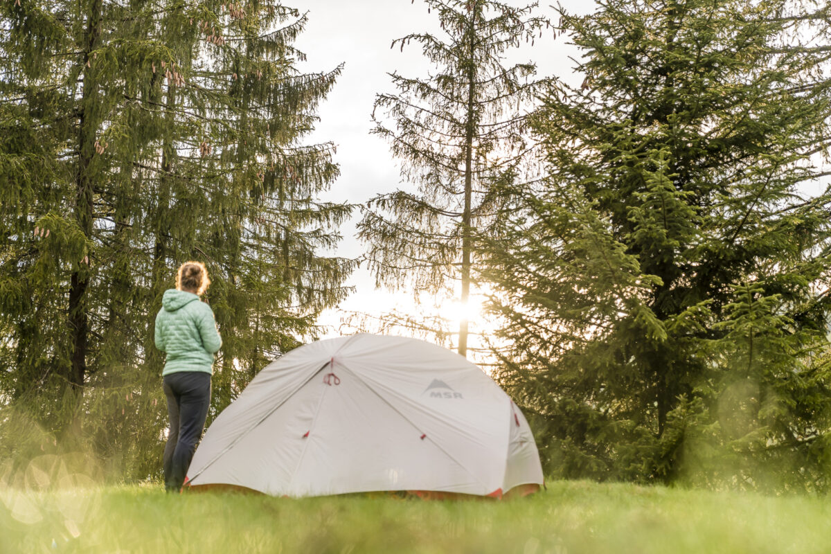 Hinter den Schratten Camping