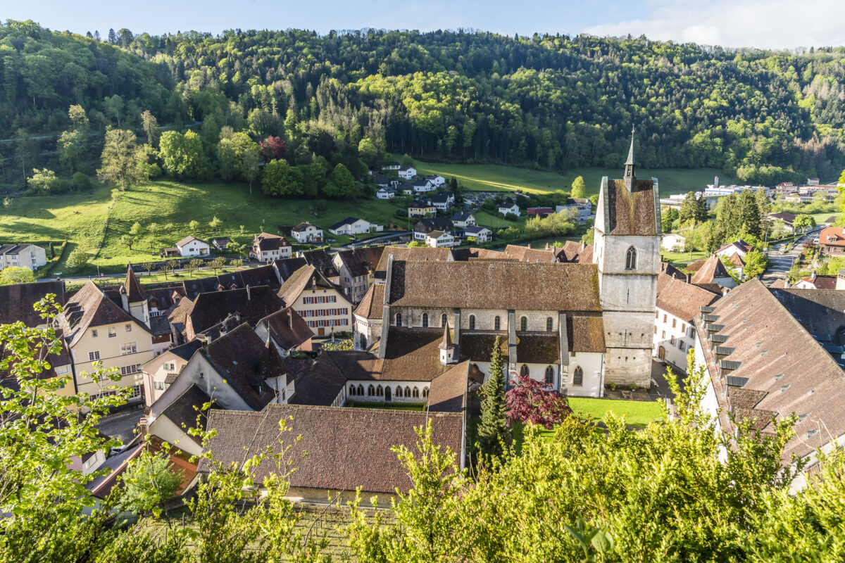 Aussicht über Saint-Ursanne