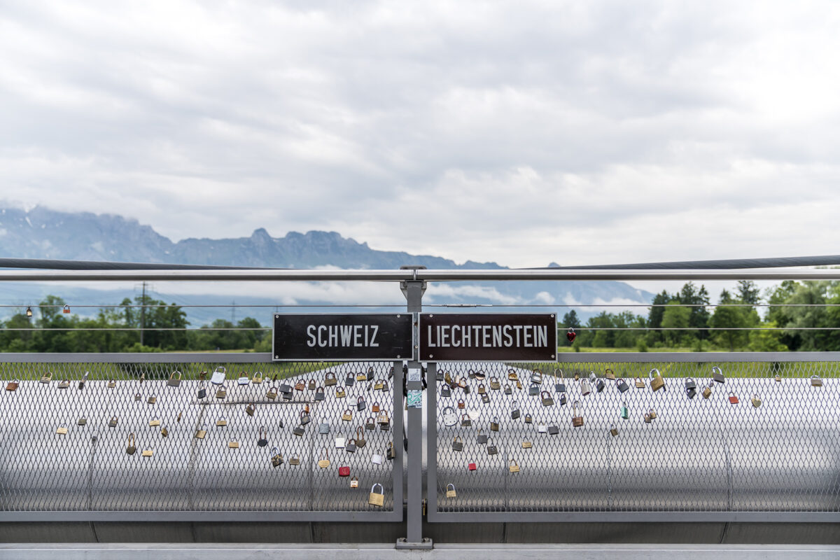 Grenze Schweiz Liechtenstein