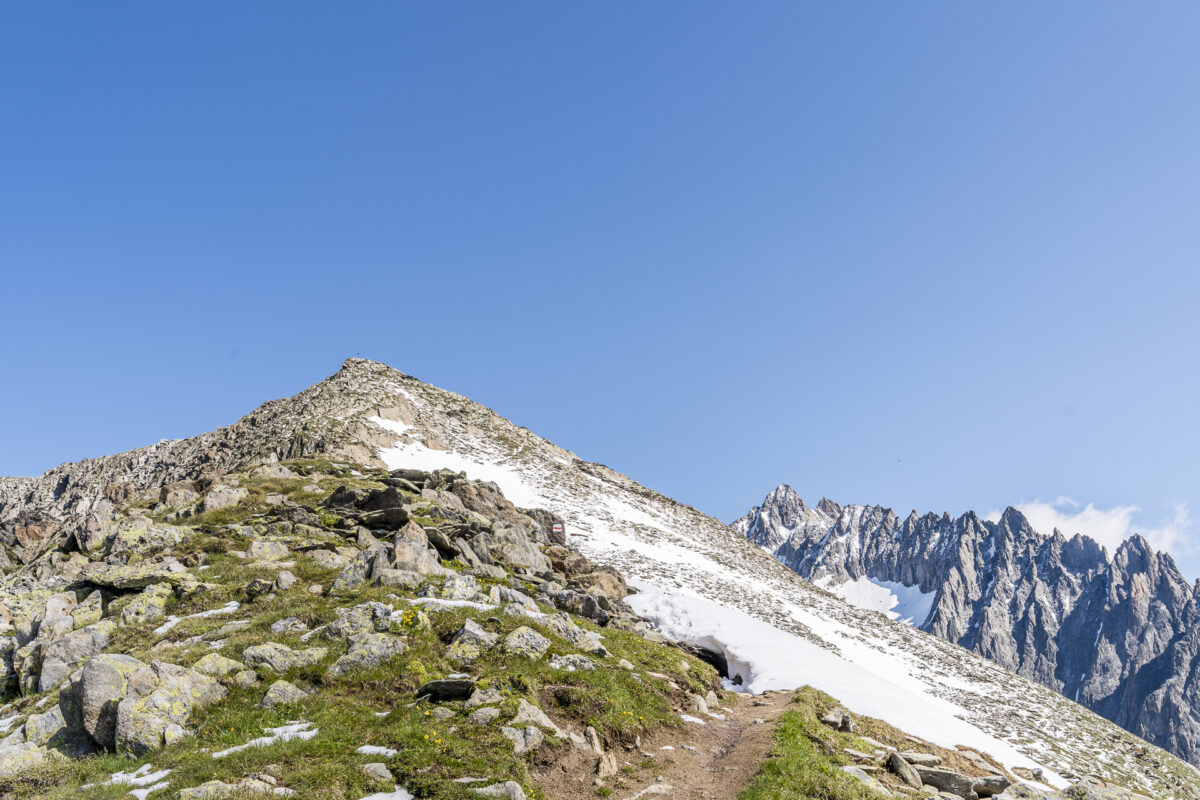 Sparrhorn Gipfel bei Blatten-Belalp