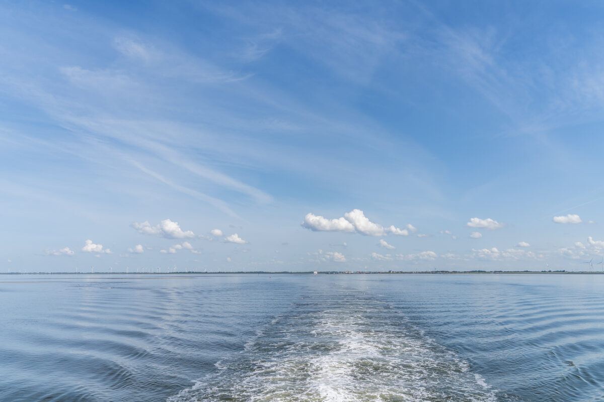 Ferry ride to Föhr