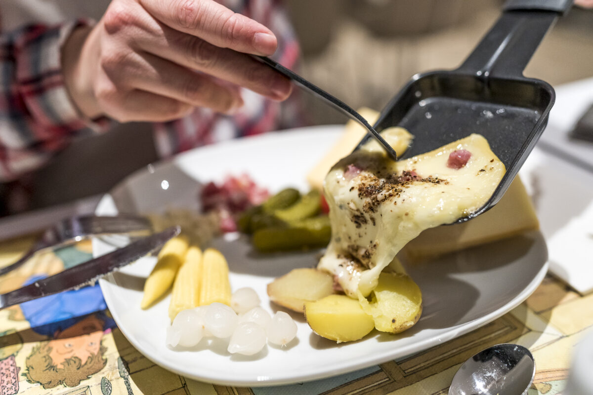 Raclette auf dem Hallwilersee