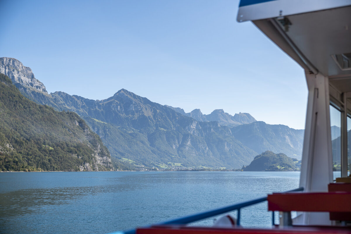 Schifffahrt auf dem Walensee