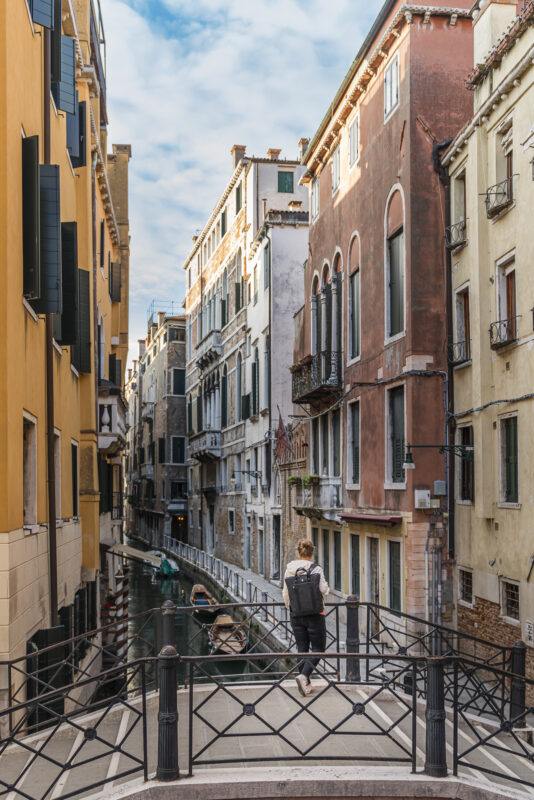 Spaziergang durch Venedig