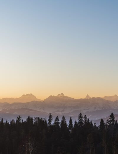 Moosegg Aussicht Sonnenaufgang