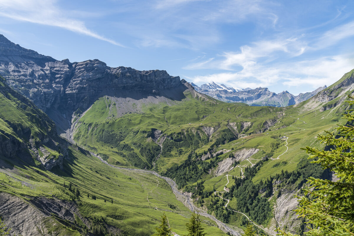 Rengglipass Ausblick