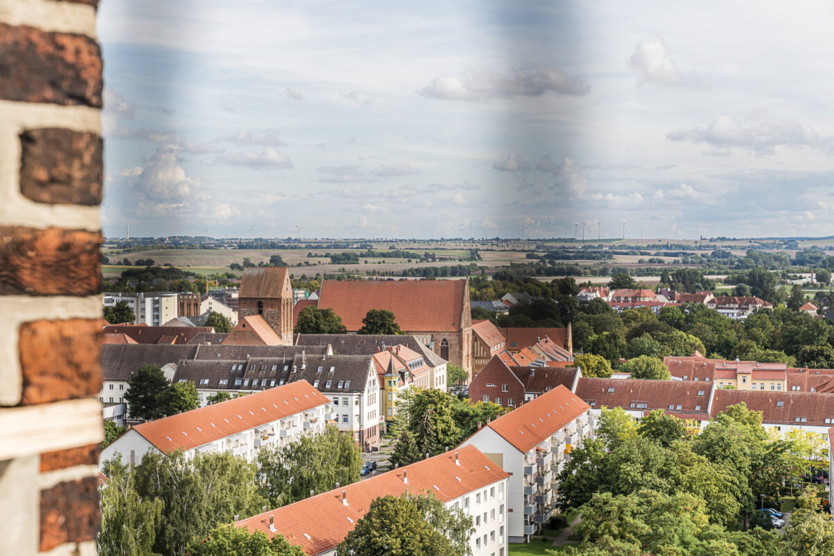 Aussicht Marienkirche Prenzlau