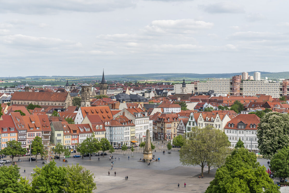 Erfurt City Scenery