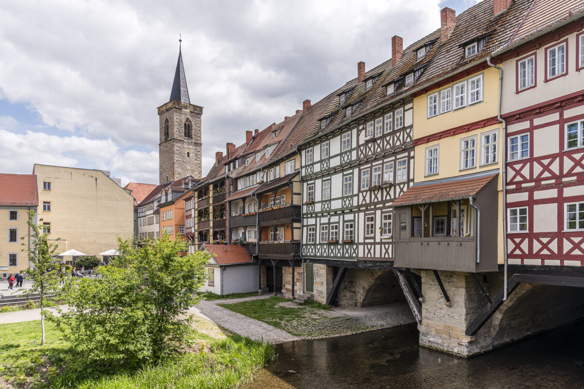 Erfurt sight: Krämerbrücke