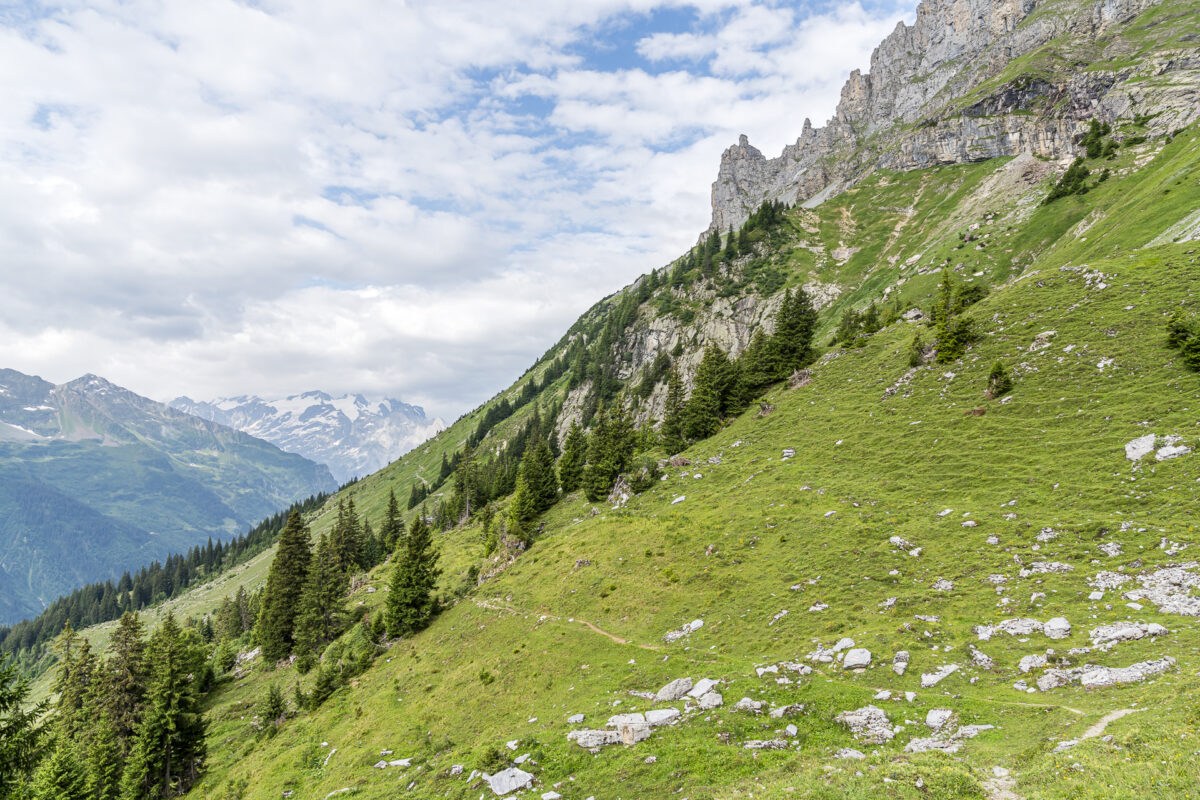 Blick Richtung Tällihütte