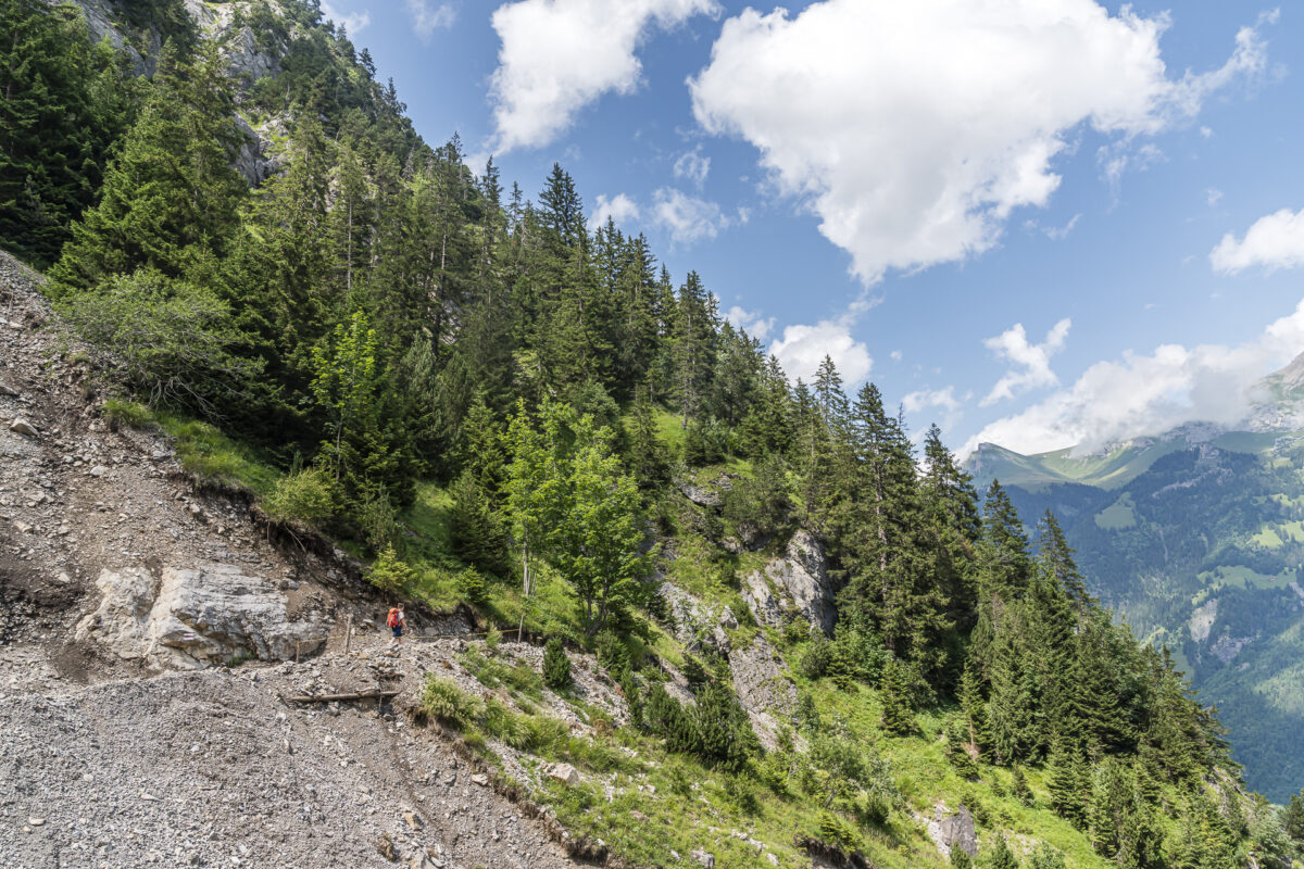 Golitschenpass ascent