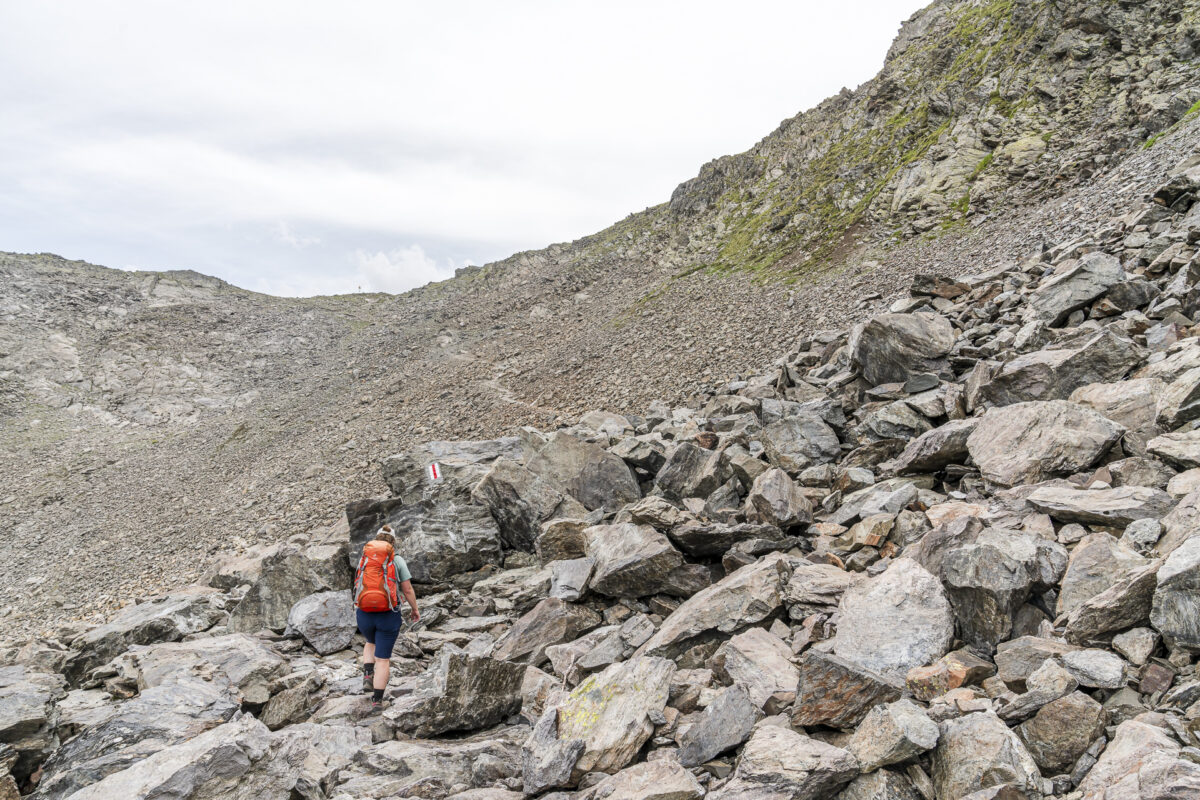 vom Sertigtal auf den Sertigpass